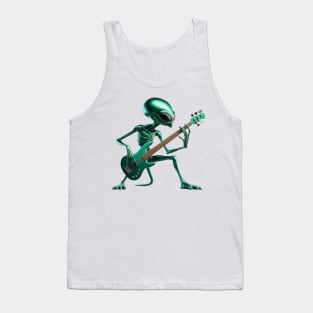 Alien likes the bass Tank Top